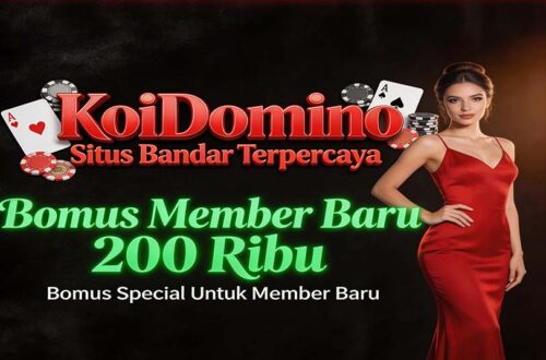 KoiDomino Slot BSI Online Resmi Tanpa Potongan Deposit